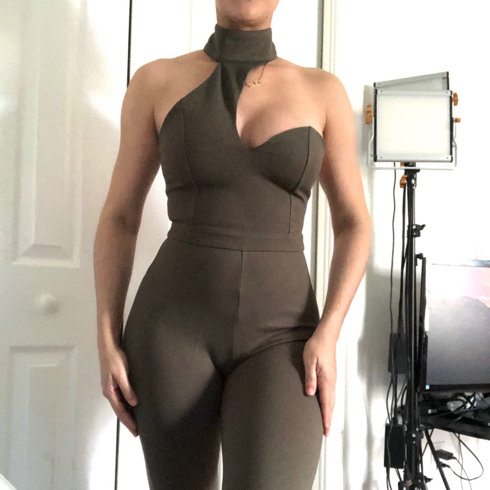 OLIVE JUMPSUIT